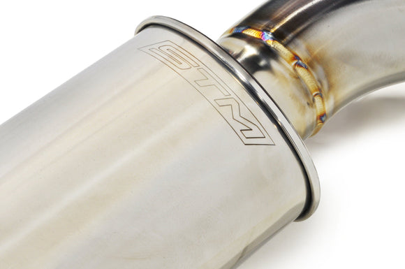 STM Stainless Single Exit Cat-Back Exhaust for 2022+ WRX