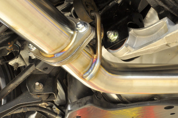 STM Stainless Single Exit Cat-Back Exhaust for 2022+ WRX