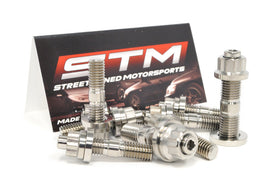 STM Titanium Exhaust Manifold Stud Set for 7-Bolt DSM & Evo 1-9 - 0