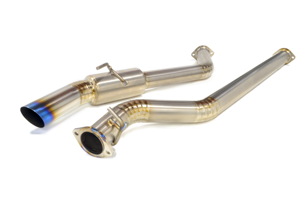 STM Titanium Single Exit Cat-Back Exhaust for 2022+ WRX