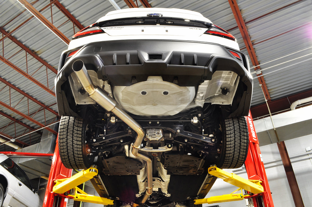 STM Titanium Single Exit Cat-Back Exhaust for 2022+ WRX