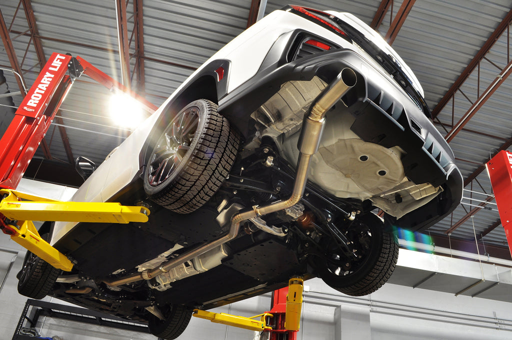 STM Titanium Single Exit Cat-Back Exhaust for 2022+ WRX