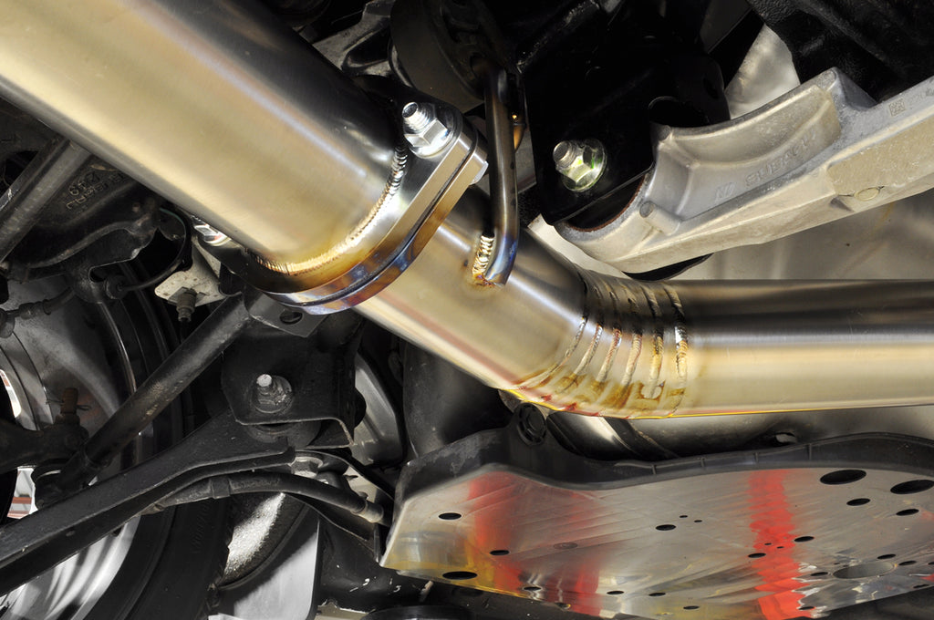 STM Titanium Single Exit Cat-Back Exhaust for 2022+ WRX