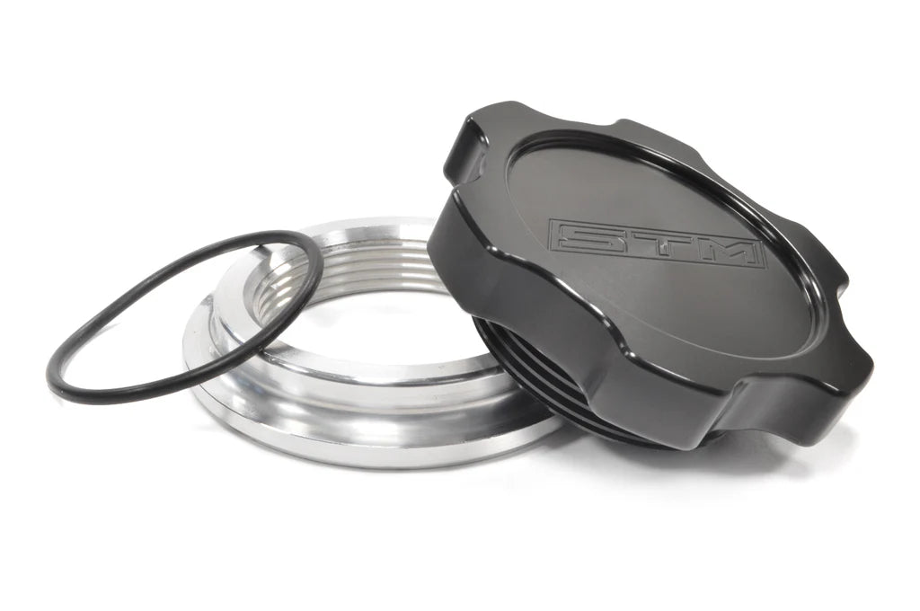 STM Universal Weld-On Aluminum 3 Inch Bung & Cap Set