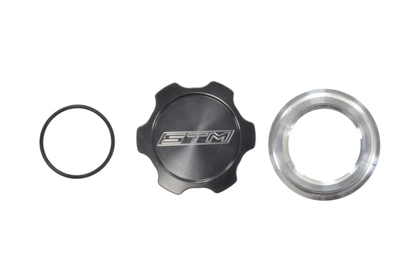 STM Universal Weld-On Aluminum 3 Inch Bung & Cap Set