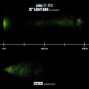 Borne Off-Road Light Bar Single Row Straight 10in-5