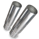 Stainless Works Straight Cut Exhaust Tips-2in ID Inlet 2in body-1