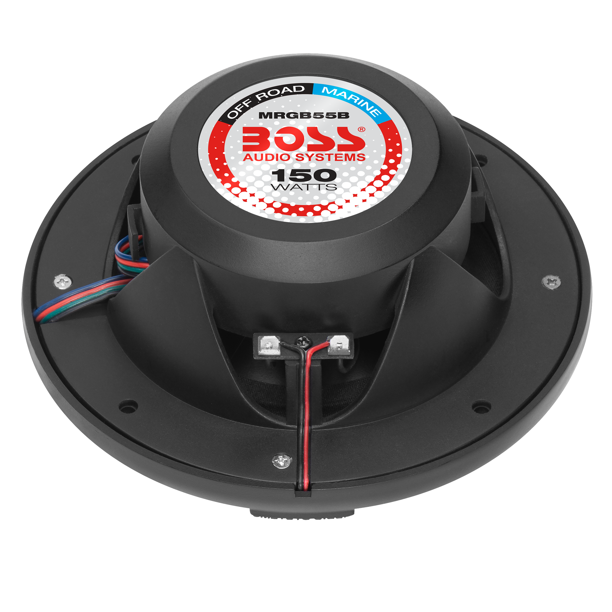 Boss Audio Systems 5.25in Marine Speakers 150 Watts Pair MultiColor 2 Way