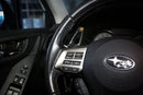 SUBARU forged carbon paddle shifters - black-2