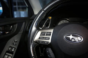 SUBARU forged carbon paddle shifters - black - 0