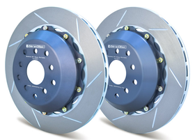 Girodisc Rear 2pc Floating Rotors for 04-07 STi