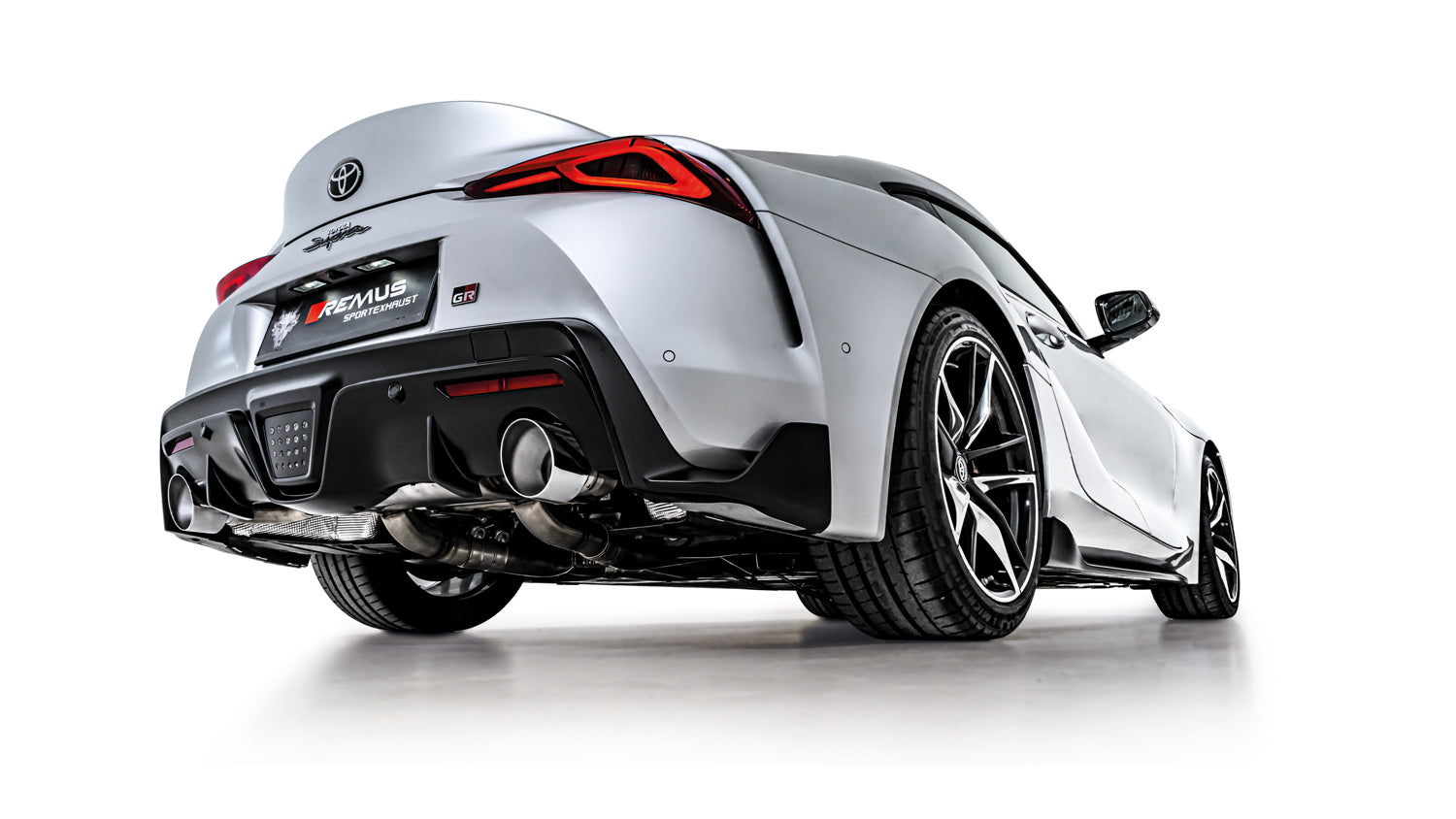 Remus 2019 Toyota GR Supra 3.0L Turbo (R6 B58B30C w/GPF) Axle Back Exhaust (Tail Pipes Req) - 0