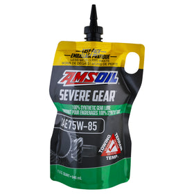 AMSOIL SEVERE GEAR 75W-85 100% Synthetic Gear Lube 946 ml Easy-Pack