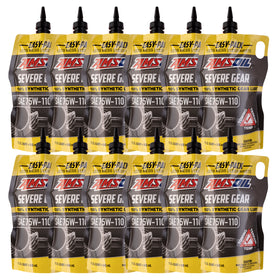 AMSOIL SEVERE GEAR 75W-110 100% Synthetic Gear Lube Case of 12