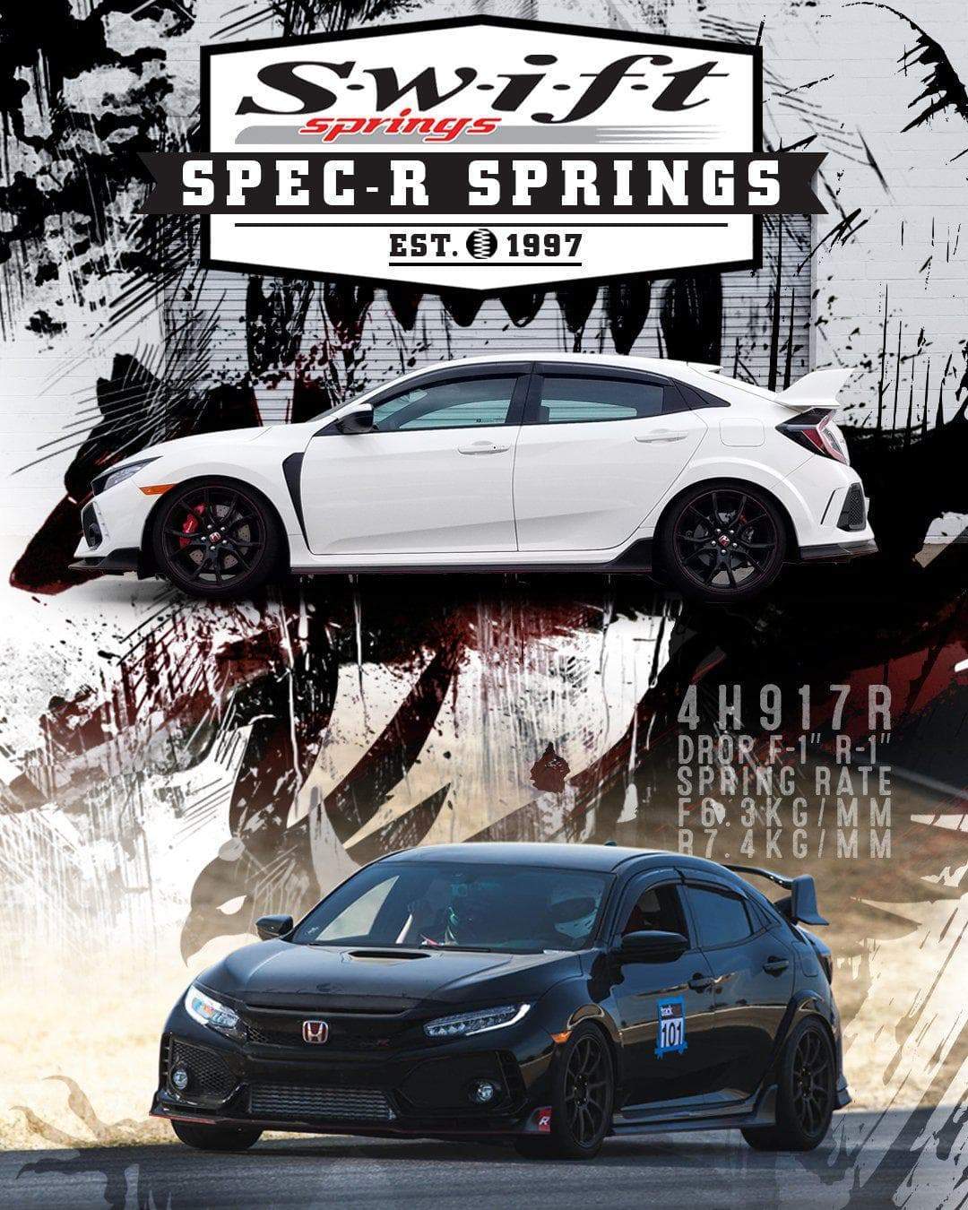 SWIFT SPEC-R HONDA CIVIC TYPE R 18+ (F:-1/R:-1)