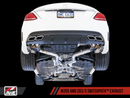 AWE SwitchPath™ Exhaust System for Mercedes-Benz W205 AMG C63/S Coupe - Non-Dynamic Performance Exhaust cars (no tips)-6