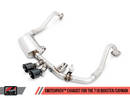 AWE SwitchPath™ Exhaust for Porsche 718 Boxster / Cayman (PSE Only) - Diamond Black Tips-1