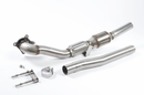 MILLTEK LARGE BORE DOWNPIPE AND HI-FLOW SPORTS CAT AUDI TT MK2 2008 2014 MUST BE-2