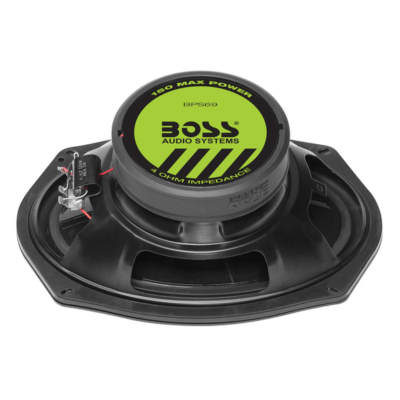 Boss Audio Systems Harley Davidson 6 x 9 Inch Saddlebag Speaker Kit