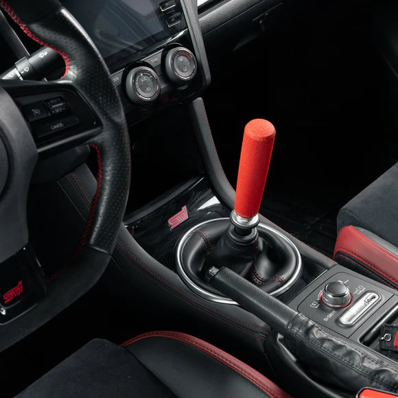 Grimmspeed Tallboy Shift Knob Aluminum Red M12x1.25 Manual For Subaru GrimmSpeed - 0