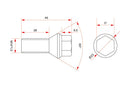iSWEEP Titanium Wheel Lug Bolts-8