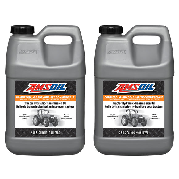 AMSOIL Commercial-Grade Tractor Hydraulic-Transmission Oil Case of 2