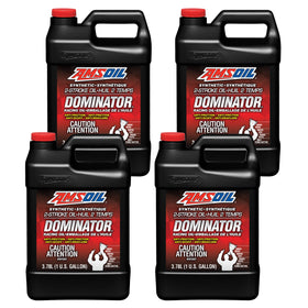 AMSOIL DOMINATOR 100% Synthetic 2-Stroke Racing Oil Case of 4