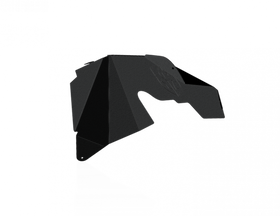 Road Armor 07-16 Jeep Wrangler JK Stealth Front Fender Liner Body Armor - Raw - 0