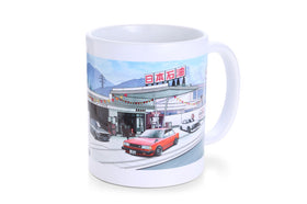TOMEI MUG WHITE B120/910/C210 GAS STATION
