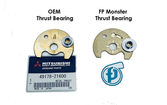 Forced Performance DSM Flanged Vehicle Black Turbocharger 84mm CH8CM Turbine Housing WG on O2