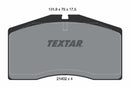 Porsche Disc Brake Pad Set - Textar 2140201-3