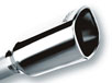 Borla 12-14 Jeep Wrangler JK 2Dr & 4Dr Rear Section ATAK Single Sqaure Rolled Angle-Cut Exit Exhaust - 0