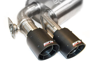 Borla 2018 Ford Mustang GT 5.0L AT/MT 3in S-Type Catback Exhaust w/ Valves (Carbon Fiber Black Tip) - 0