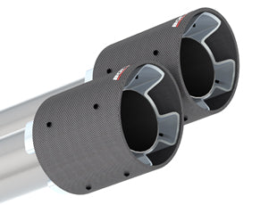 Borla 2018 Ford Mustang GT 5.0L AT/MT 3in S-Type Catback Exhaust Carbon Fiber Tips w/ Valves - 0