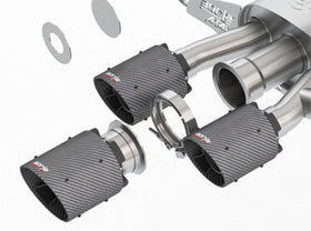 Borla 17-18 Honda Civic Type R 2.0L 2.75in Atak Adjustable Catback Exhaust (Carbon Fiber Black Tip) - 0