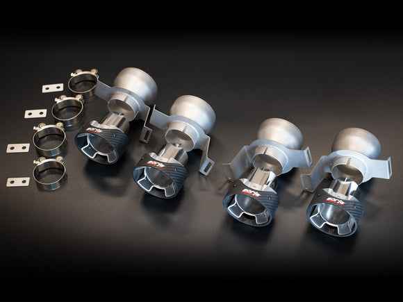 Borla 2018 Kia Stinger 2.0L/3.3L AT RWD/AWD 2.25in Carbon Fiber Tip Kit