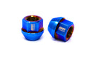 BMS Elite Titanium Lug Nuts - M14x1.5 - Cone Seat - Set of 20-5