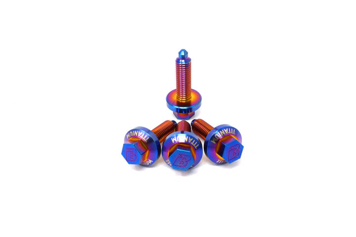 BMS Titanium Strut/Cross Brace Bolts for BMW / Supra (4 Pack)