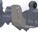 Artec Industries 93-06 Jeep Wrangler TJ Lj Raised Tracbar Bracket For Tj Front Axle-1