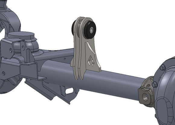 Artec Industries 93-06 Jeep Wrangler TJ Front Axle Uca Replacement - DaystarBushings (Both Sides)