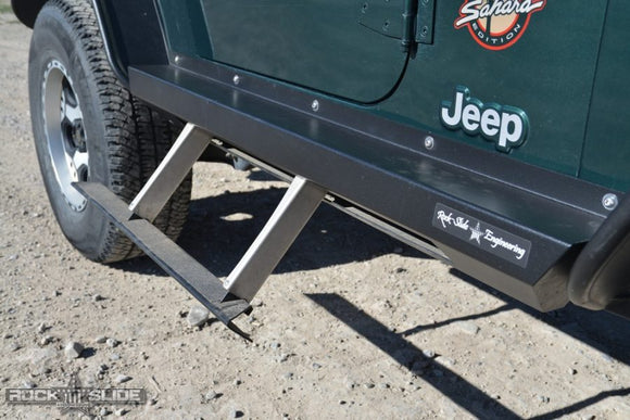 Rock Slide 97-06 Jeep TJ Step Sliders