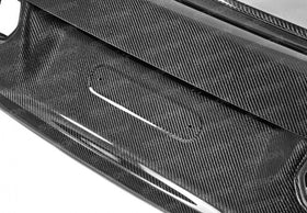 Seibon 12-13 BMW F30 CSL Style Carbon Fiber Trunk - Shaved - 0