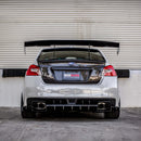 OEM-style carbon fiber trunk lid for 2015-2021 Subaru WRX/STi-7