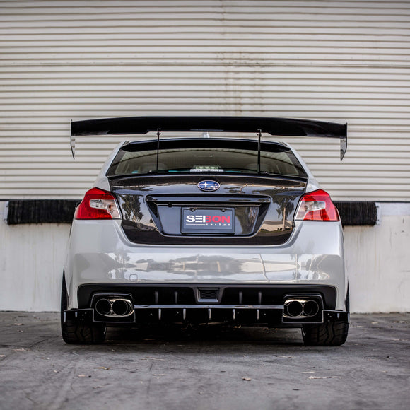 OEM-style carbon fiber trunk lid for 2015-2021 Subaru WRX/STi