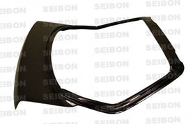 Seibon 90-93 Acura Integra 2dr OEM Carbon Fiber Trunk Lid - 0