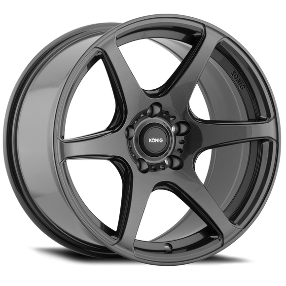 KONIG TANDEM 17 X 9.5 +15 5 X 114.3 CB73.1 GLOSS GRAPHITE