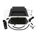 Grimmspeed Top Mount Intercooler Kit Inc. Splitter Thermal Dispersant Black For 05-09 LGT/OXT-1