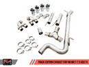 AWE Tuning Mk7 Golf R Track Edition Exhaust w/Chrome Silver Tips 102mm-6
