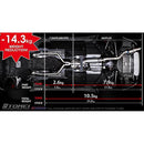 Tomei Extreme Ti Mid-Pipe/Muffler Kit | 2016-2021 Infiniti Q50 3.0T-10