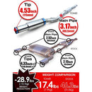 Tomei Extreme Ti Mid-Pipe/Muffler Kit | 2016-2021 Infiniti Q50 3.0T-12